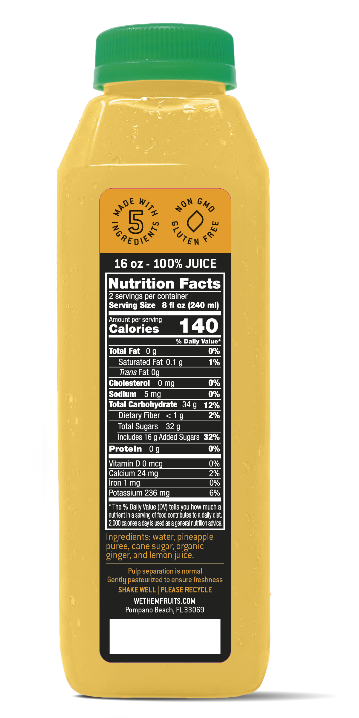 Pineapple Ginger Lemonade