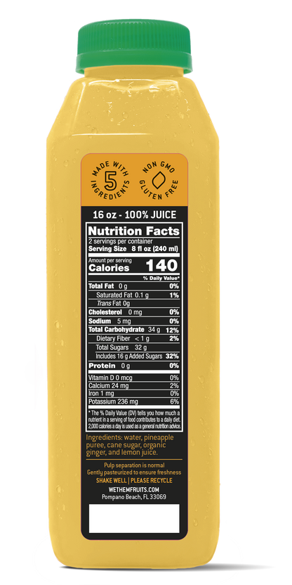 Pineapple Ginger Lemonade